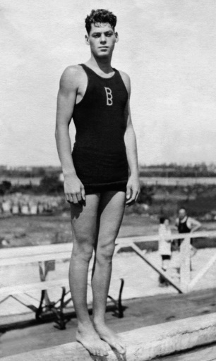 Le nageur Johnny Weissmuller, futur Tarzan (photo non datée) - AFP