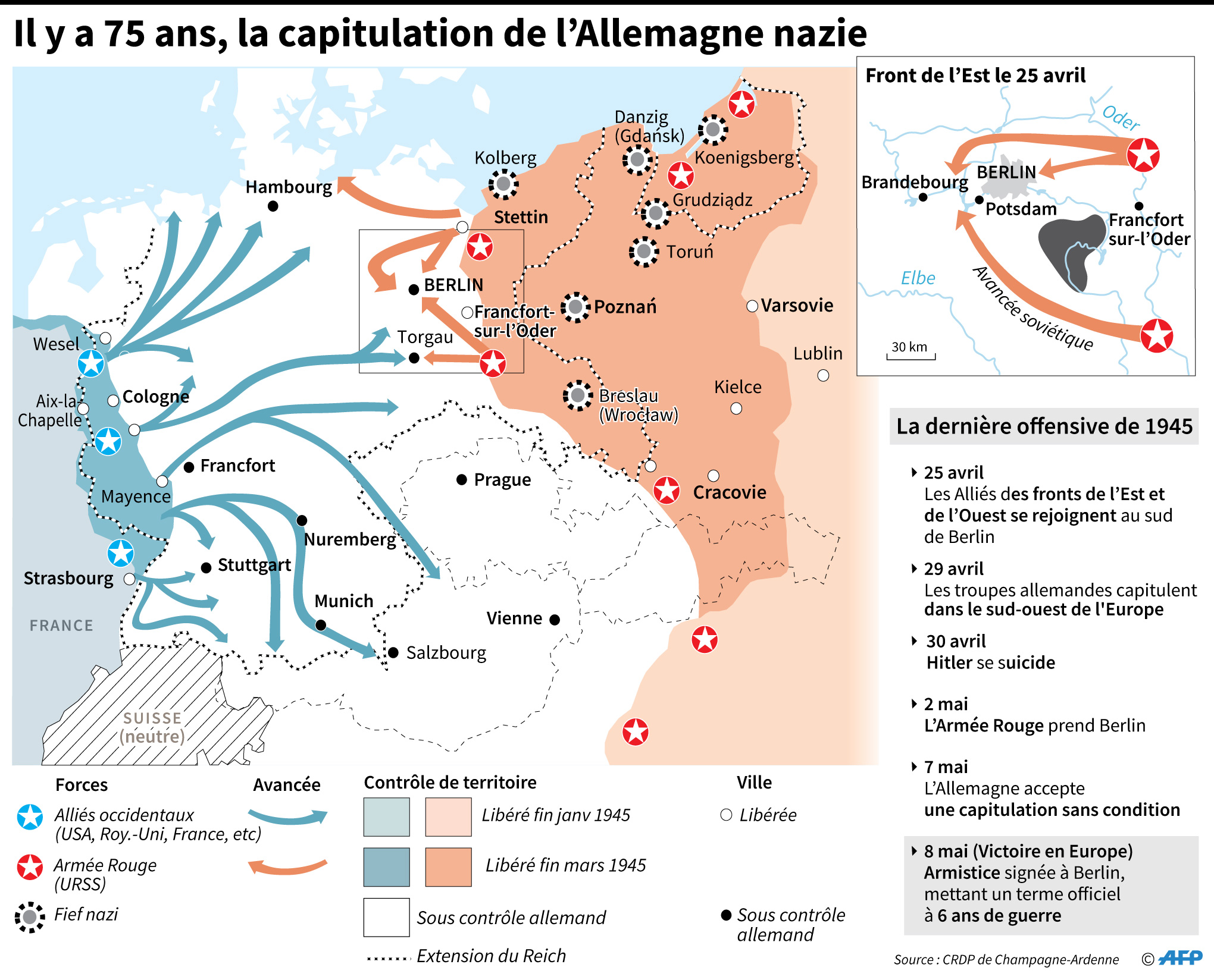 Capitulation Allemagne nazie