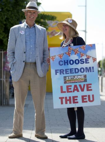 Partisans du Brexit - Justin Tallis - AFP