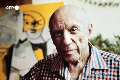 Picasso, deux ans avant sa mort Ralph Gatti - AFP